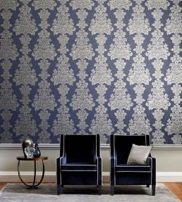 Katarina Wallpaper by Zoffany Peacock