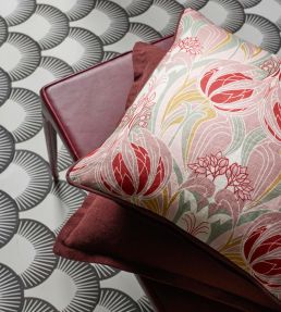 Katherine Nouveau in Emberton Linen Fabric by Liberty Lacquer