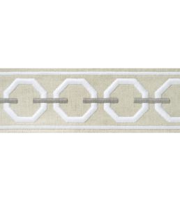 Katonah Tape Trimming by Thibaut Linen and Nickel