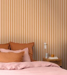 Katy Wallpaper by Caselio Orange Rose
