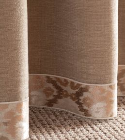 Kauai Embroidered Border Trimming by Samuel & Sons Tidepool