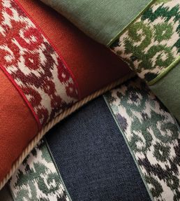 Kauai Embroidered Border Trimming by Samuel & Sons Tidepool