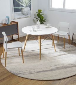Surya Kavita Round rug Light Gray-2303 KVT2303-8RD-US Light Gray-2303