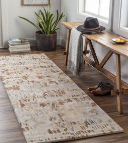 Surya Kavita Runner rug Dark Brown-2318 KVT2318-268-US Dark Brown-2318