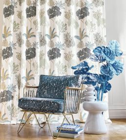 Kawaga Fabric by Camengo Lichen