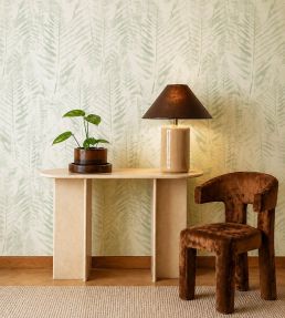 Kayu Wallpaper by Harlequin Eucalyptus