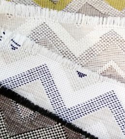 Kazulu Outdoor Fabric by Christopher Farr Cloth Grigio