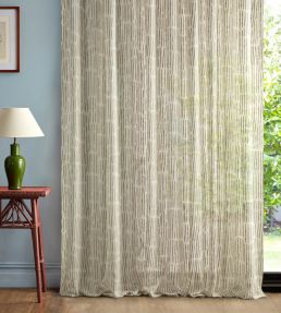 Kelp Hollow Fabric by Sanderson Seaspray & Sand