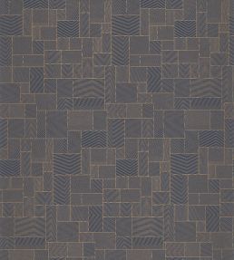 Kensai Wallpaper by Casadeco Bleu Encre