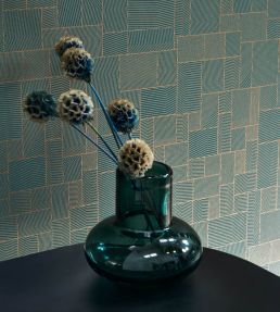 Kensai Wallpaper by Casadeco Beige Sable