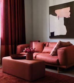 Kensey Fabric by Romo Rose Quartz