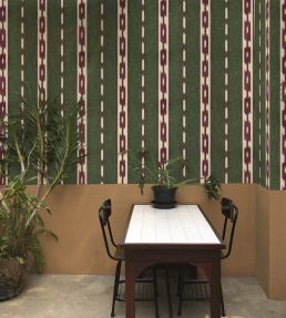 Kente Wallpaper by Coordonne Wine