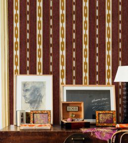Kente Wallpaper by Coordonne Wine