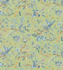 Kentwell Fabric by GP & J Baker Emerald/Blue