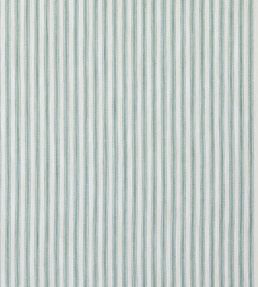 Kepple Stripe Fabric by Colefax and Fowler Forest Green