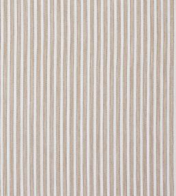 Kepple Stripe Fabric by Colefax and Fowler Sand