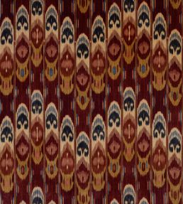 Kerala Velours Fabric by Manuel Canovas Brique