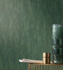 Keramos Wallpaper by Casamance Cypres/Dore