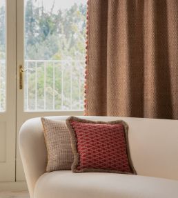 Kerrera Fabric by Marvic Grey/Gold
