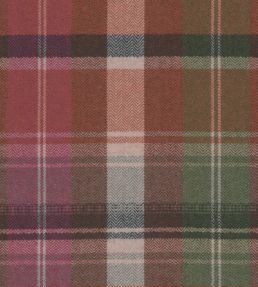 Kerschdorf Plaid Fabric by MINDTHEGAP Carrot