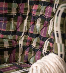 Kerschdorf Plaid Fabric by MINDTHEGAP Foliage