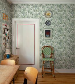 Kersti Wallpaper by Sandberg Spring Green