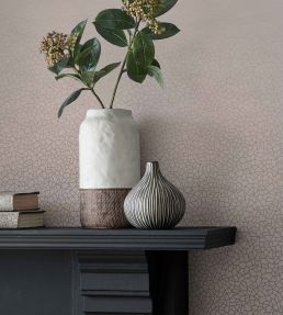 Kew Wallpaper by 1838 Wallcoverings Pink