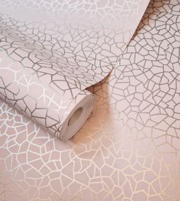Kew Wallpaper by 1838 Wallcoverings Pink