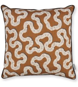 Kezia Cushion 50 x 50cm by Romo Copper