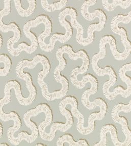 Kezia Wallpaper by Romo Eau de Nil