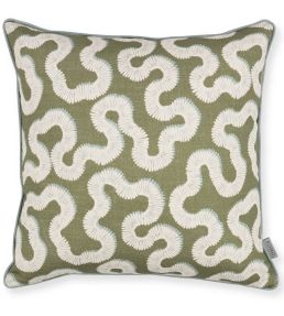 Kezia Cushion 50 x 50cm by Romo Matcha