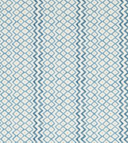 Khes Wallpaper by Sanderson Indigo/Woad