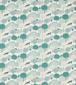 Kielder Fabric by Clarke & Clarke Mineral