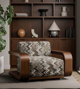 Kilim Fabric by Harlequin Birch/Charcoal