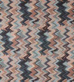 Kilim Fabric by Harlequin Grounded/Burgundy
