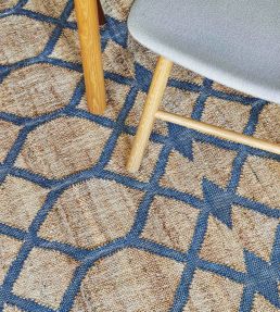 GAN Rodas rug Blue 02KL4670120-150200 Blue