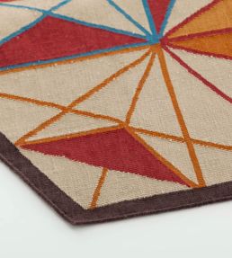 GAN Hexa Rectangular rug Orange 02KL368EN21-150225 Orange