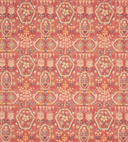 Kilver Fabric by Jane Churchill Red