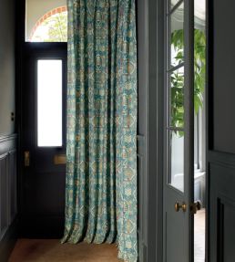 Kilver Fabric by Jane Churchill Red