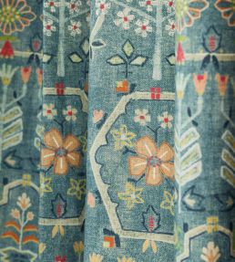 Kilver Fabric by Jane Churchill Red