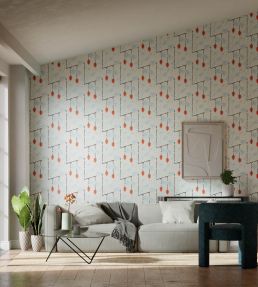 Kimiko Wallpaper by Harlequin Soft Focus / Harissa