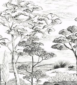 Kimono Fabric by Camengo Ardoise
