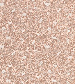 Kindred Fabric by Thibaut Terracotta