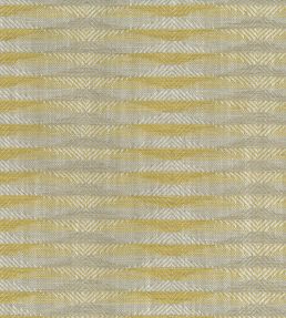 Kingham Fabric by Nina Campbell Citrine/Linen