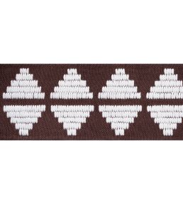 Kings Point Tape Trimming by Thibaut Chocolate