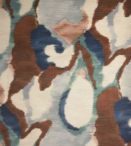 Kino Fabric by Pepe Penalver Blue/Red