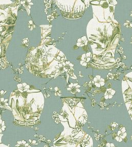 Kintsugi Pot Wallpaper by Jannelli&Volpi Duck Egg Blue