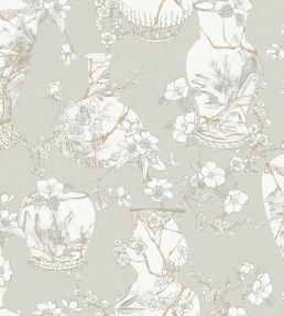 Kintsugi Pot Wallpaper by Jannelli&Volpi Linen