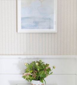 Kiosk Wallpaper by Schumacher Pink