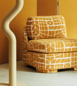 Kiosque Fabric by Nobilis Brown